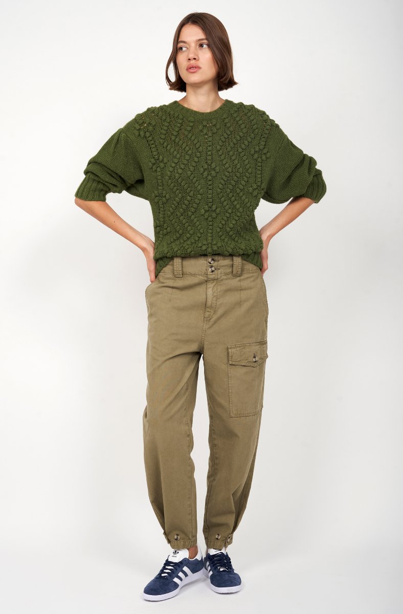 ALEENA CREW NECK SWEATER